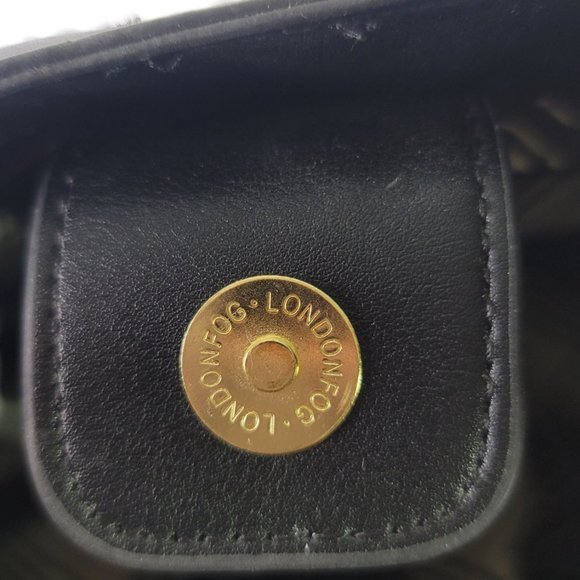 NWT London Fog Brown & Black Snakeskin-Embossed Lilah Hobo - Picture 11 of 11